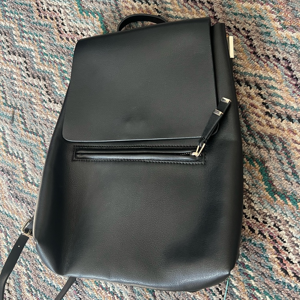 Zara Black Backpack